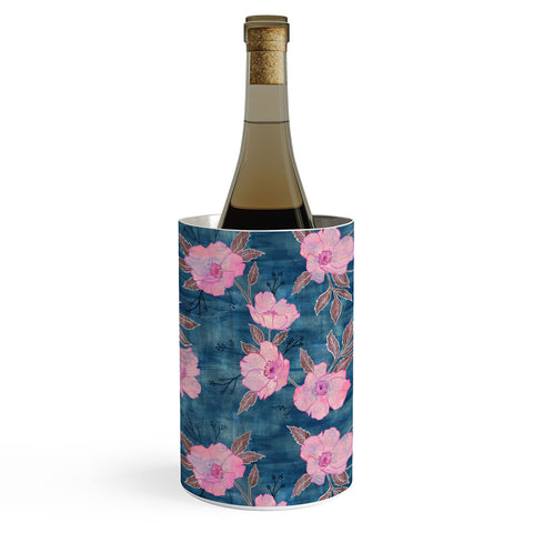 Schatzi Brown Emma Floral Turquoise Wine Chiller
