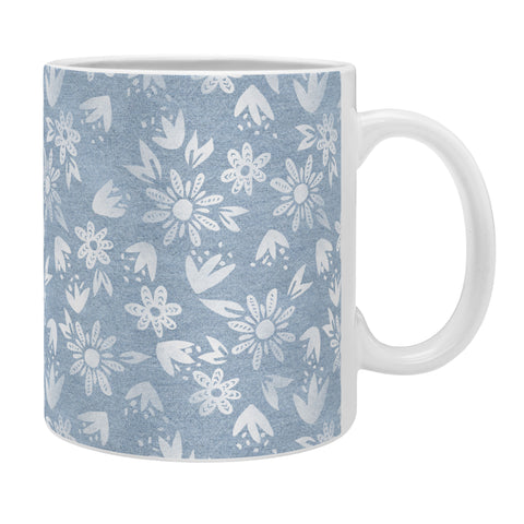 Schatzi Brown Erinn Floral Chambray Coffee Mug