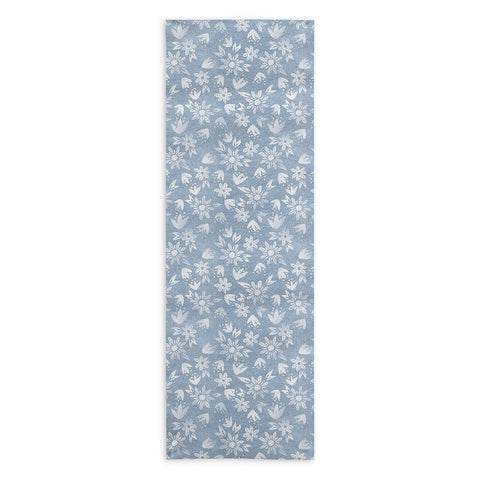Schatzi Brown Erinn Floral Chambray Yoga Towel