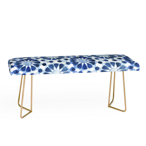 Schatzi Brown Farah Tile Blue Bench