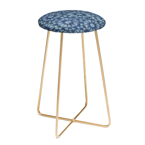 Schatzi Brown Farah Tile Denim Counter Stool