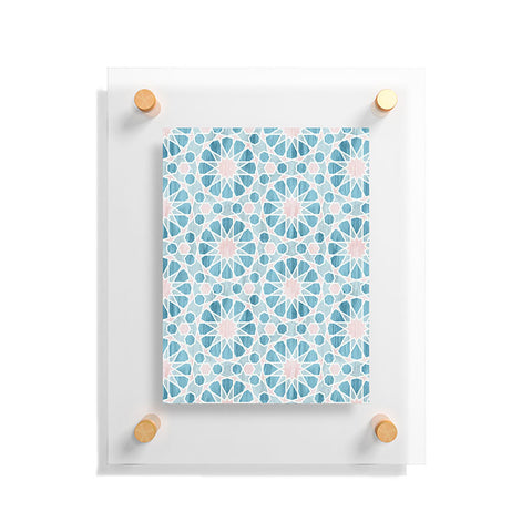 Schatzi Brown Farah Tile Pastel Floating Acrylic Print