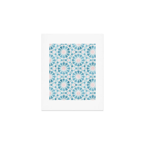 Schatzi Brown Farah Tile Pastel Art Print