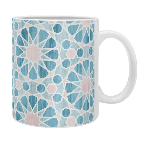 Schatzi Brown Farah Tile Pastel Coffee Mug