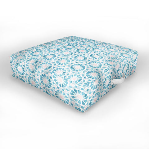 Schatzi Brown Farah Tile Pastel Outdoor Floor Cushion