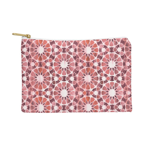 Schatzi Brown Farah Tile Rose Pouch