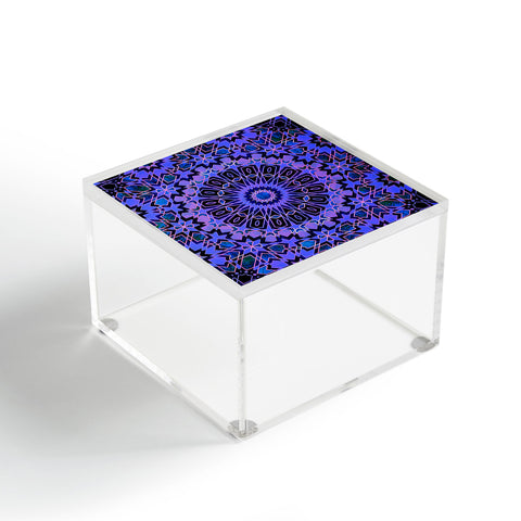 Schatzi Brown Fez Moroccan Tiles 4A Acrylic Box
