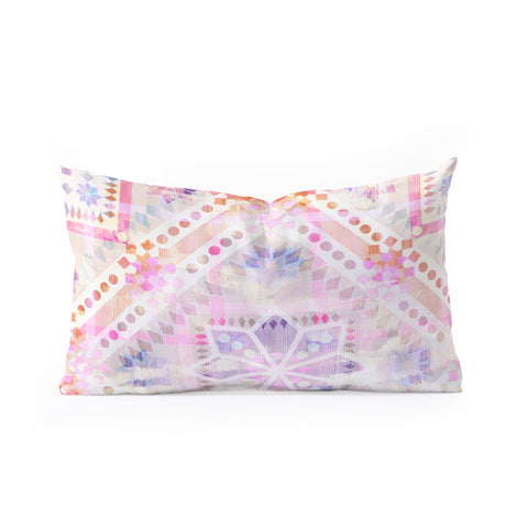 Schatzi Brown Folksie 1C Oblong Throw Pillow