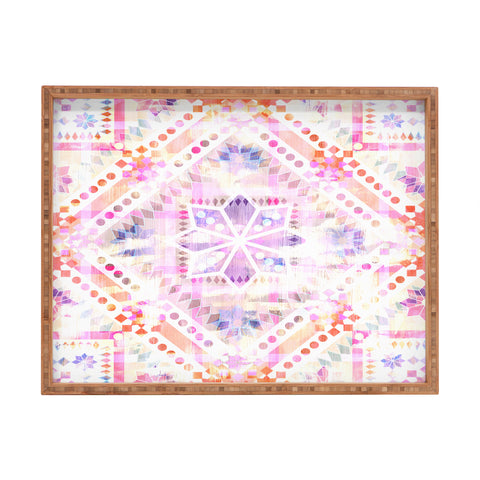 Schatzi Brown Folksie 1C Rectangular Tray