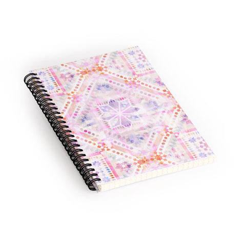 Schatzi Brown Folksie 1C Spiral Notebook