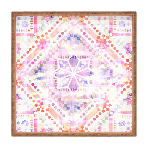 Schatzi Brown Folksie 1C Square Tray