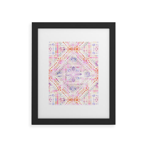 Schatzi Brown Folksie 1C Framed Art Print