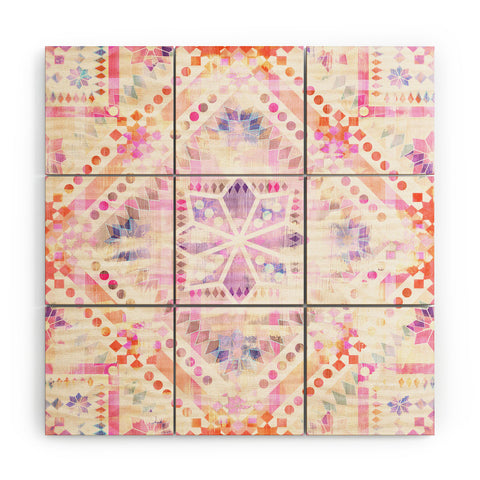 Schatzi Brown Folksie 1C Wood Wall Mural