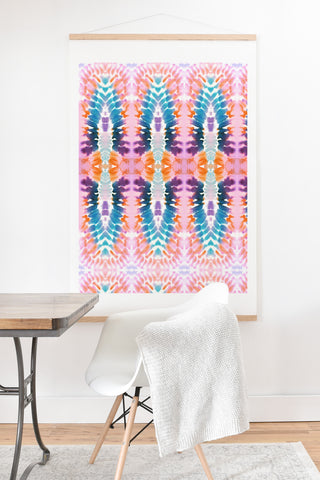 Schatzi Brown Free Spirit Pattern C Art Print And Hanger