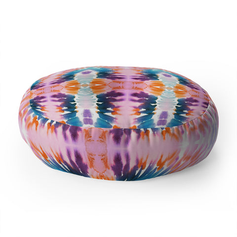 Schatzi Brown Free Spirit Pattern C Floor Pillow Round