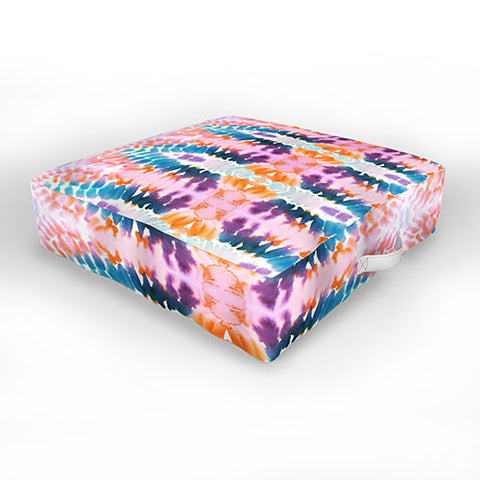 Schatzi Brown Free Spirit Pattern C Outdoor Floor Cushion