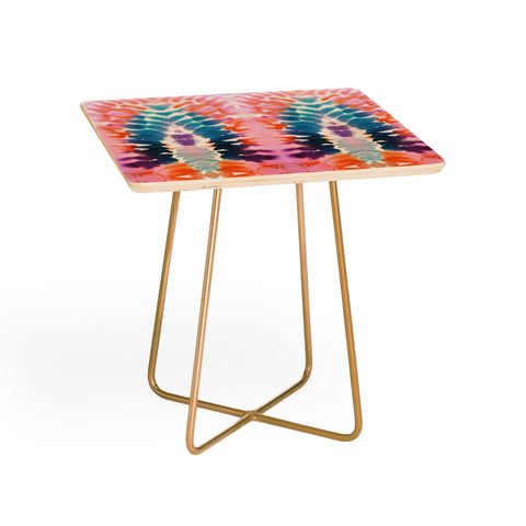 Schatzi Brown Free Spirit Pattern C Side Table