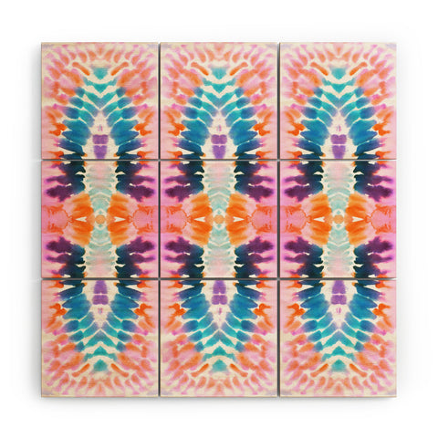 Schatzi Brown Free Spirit Pattern C Wood Wall Mural