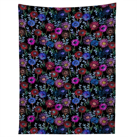 Schatzi Brown Gillian Floral Black Tapestry