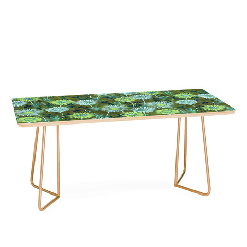 Schatzi Brown Gillian Floral Green Coffee Table