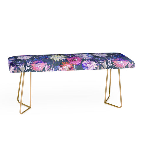 Schatzi Brown Gillian Floral Grey Bench