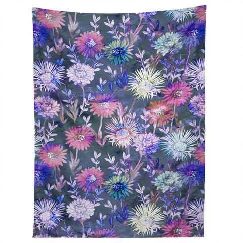 Schatzi Brown Gillian Floral Grey Tapestry