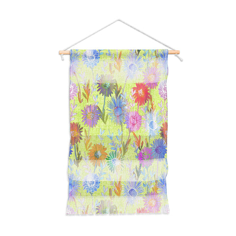 Schatzi Brown Gillian Floral Lime Wall Hanging Portrait