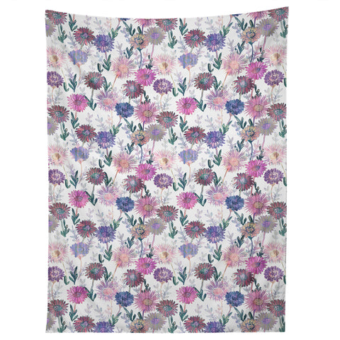 Schatzi Brown Gillian Floral White Tapestry
