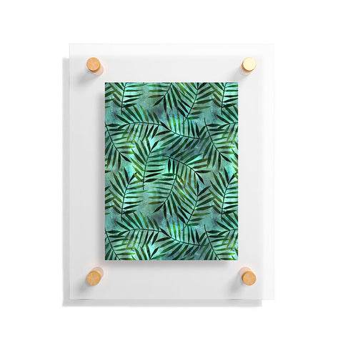 Schatzi Brown Goddess Palm Emerald Floating Acrylic Print