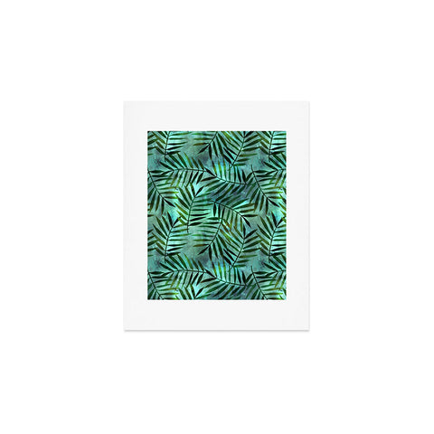 Schatzi Brown Goddess Palm Emerald Art Print