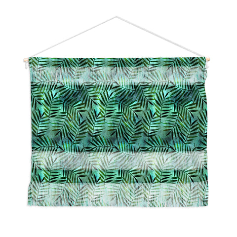 Schatzi Brown Goddess Palm Emerald Wall Hanging Landscape