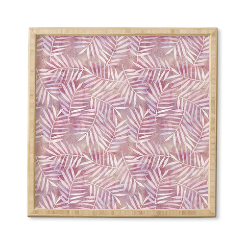 Schatzi Brown Goddess Palm Rose Framed Wall Art