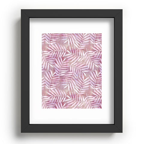 Schatzi Brown Goddess Palm Rose Recessed Framing Rectangle