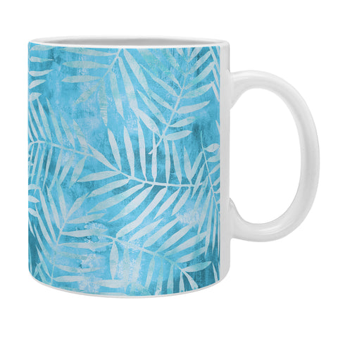 Schatzi Brown Goddess Palm Turquoise Coffee Mug