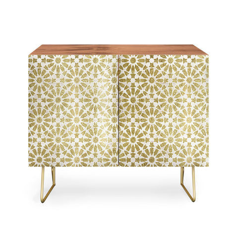 Schatzi Brown Hara Tiles Golden Credenza