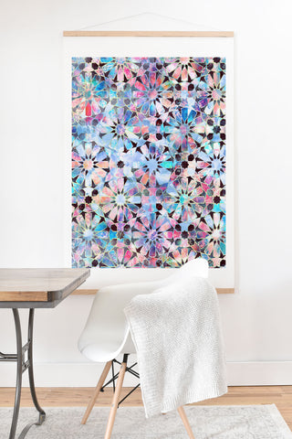 Schatzi Brown Hara Tiles Multi Art Print And Hanger