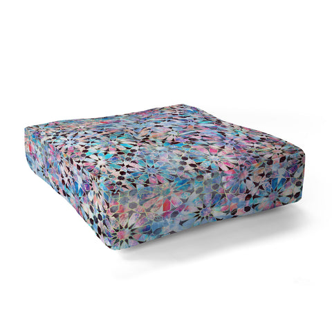 Schatzi Brown Hara Tiles Multi Floor Pillow Square