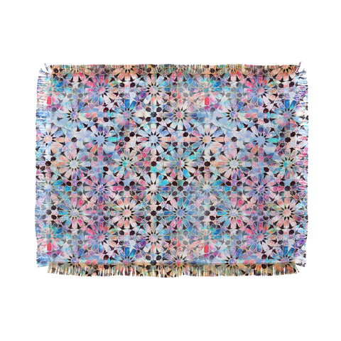 Schatzi Brown Hara Tiles Multi Throw Blanket