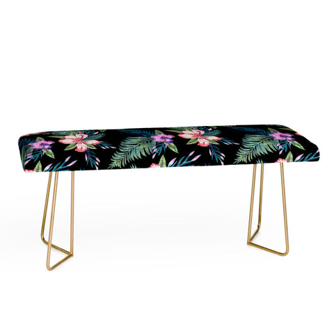 Schatzi Brown Hawaii Flower 2 Black Bench