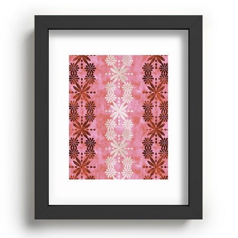 Schatzi Brown Hawaiian Boho Desert Recessed Framing Rectangle