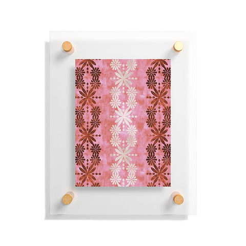Schatzi Brown Hawaiian Boho Desert Floating Acrylic Print
