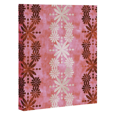 Schatzi Brown Hawaiian Boho Desert Art Canvas