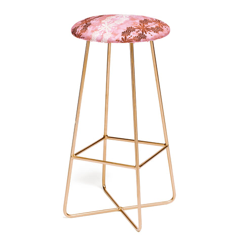 Schatzi Brown Hawaiian Boho Desert Bar Stool