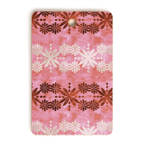 Schatzi Brown Hawaiian Boho Desert Cutting Board Rectangle