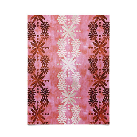 Schatzi Brown Hawaiian Boho Desert Poster