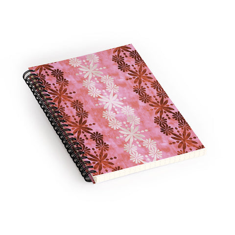 Schatzi Brown Hawaiian Boho Desert Spiral Notebook