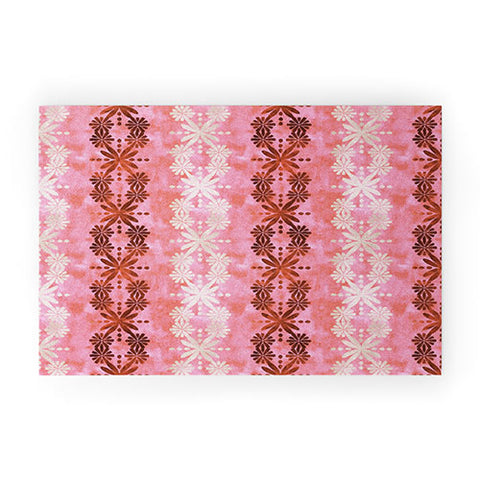 Schatzi Brown Hawaiian Boho Desert Welcome Mat