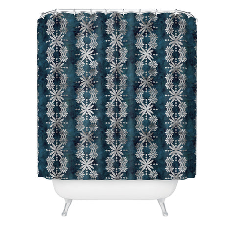 Schatzi Brown Hawaiian Boho Jade Shower Curtain