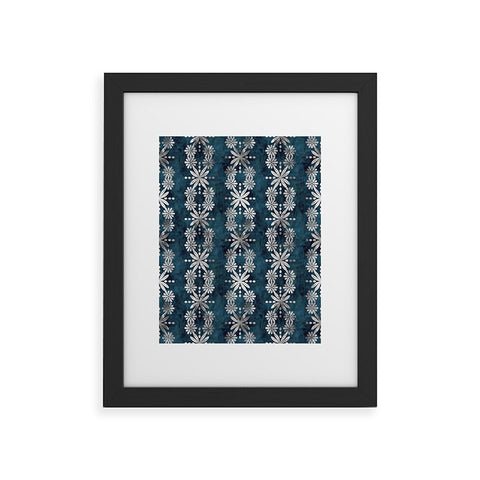 Schatzi Brown Hawaiian Boho Jade Framed Art Print