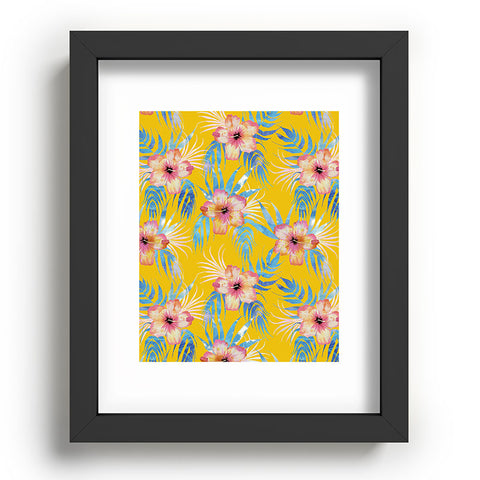 Schatzi Brown Honolua Tropic Yellow Recessed Framing Rectangle